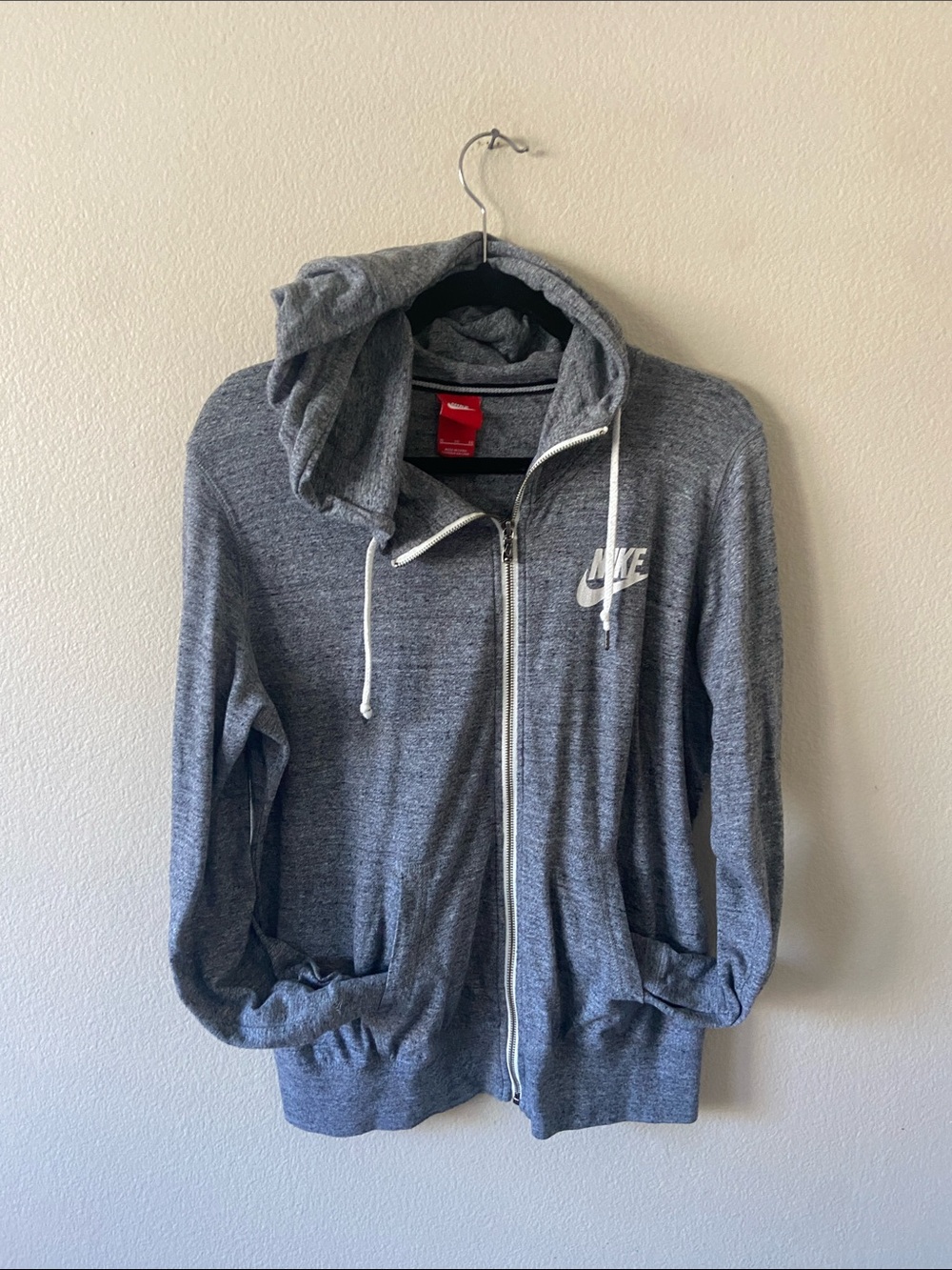 Nike Gray Hoodie with Pockets
